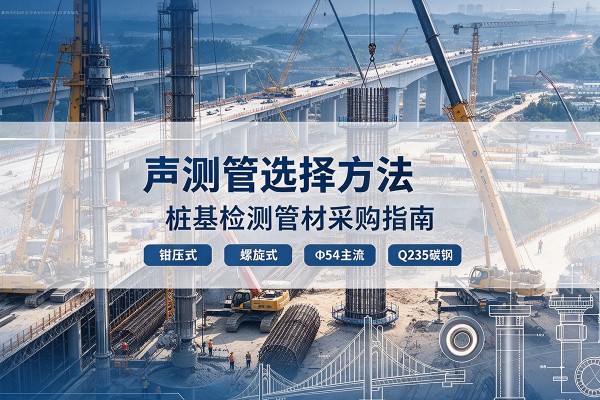 黎平声测管选型标准