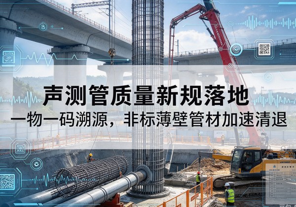 黎平声测管质量新规落地，一物一码溯源，非标薄壁管材加速清退